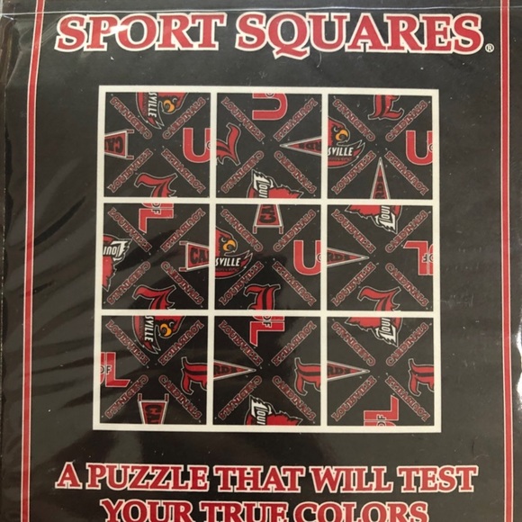 🧩 2/$15 🧩 University of Louisville sports squares puzzle game - Picture 5 of 5